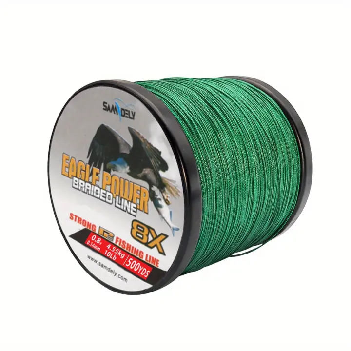 Samdely EaglePower-Línea De Pesca Trenzada De 8 Hilos, Líneas Trenzadas, resistente A La Abrasión Fuerza Superior - 1