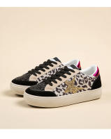 Nuevos zapatos ligeros de junta antideslizante suela suave de las mujeres de la plataforma casual zapatos de moda estrella blanco zapatos. - details 9