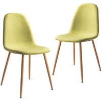 Pack de 2 sillas de Comedor, diseño nórdico con Asiento Acolchado y Respaldo ergonómico - details 25