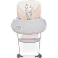 Silla Plegable para Bebés Winnie the Pooh Alta Silla Niña, Trona Ligera Reclinable con Arnés, Bandeja y Cesta - details 2