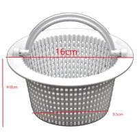 Cesta de repuesto para Espumador de piscina con asa, paquete de 2 cestas para piscina sobre el suelo, a través de la pared - details 4