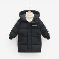 Chaqueta de algodón para niños de 3 a 10 años, chaqueta de invierno nueva de felpa y gruesa, chaqueta cálida con capucha de longitud media para hombres y mujeres - details 4