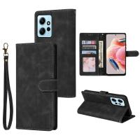 Funda de cuero con tapa magnética con soporte para tarjetas tipo billetera para Xiaomi Poco X7 X6 Pro X5 M5s C50 C40 X4 Pro M4 Pro X3 NFC F3 11T 12 Lite 12T - details 14