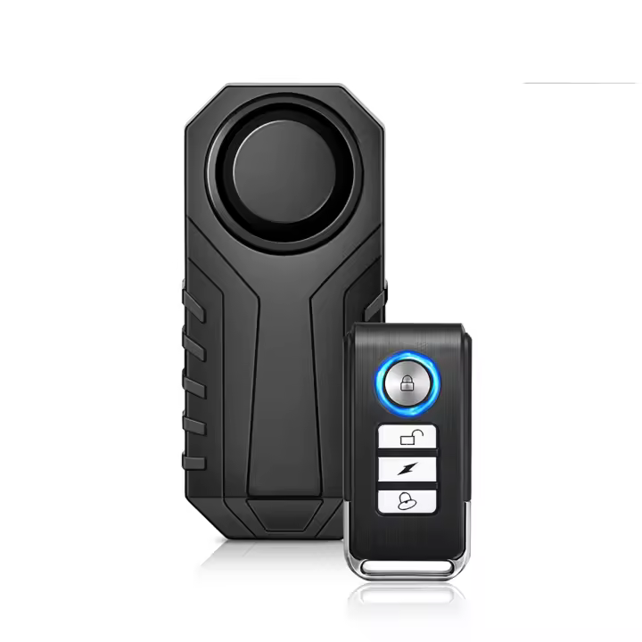 Alarma de Bicicleta Eléctrica Inalámbrica Awapow Seguridad Remota contra Robo Detector de Vibración - 1