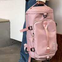 Mochila de viaje grande para mujer, bolso de día informal con estilo, resistente al agua, con correa de equipo, para deportes, Yoga - details 25