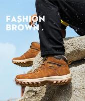 Botas de Invierno Impermeables para Hombres Calzado de Nieve Súper Cálido de Zapatillas - details 22
