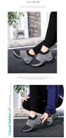 Zapatillas Deportivas para Mujer Zapatos Informales de Malla con Forma Redonda, Cojín de Aire, Color a Juego, Transpirables, Antideslizantes, Planos, Talla Grande 44 - details 11