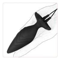 Estimulador de cuentas anales de pulso de descarga eléctrica, masajeador de próstata y orgasmo, tapón Anal, masturbación femenina, Juguetes sexuales para adultos - details 19