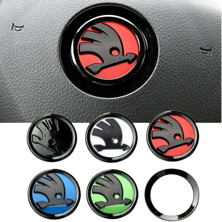 Distintivo Posteriore Argento Cromato Per Skoda Fabia, Lettere FABIA Per Bagagliaio, Nuovo