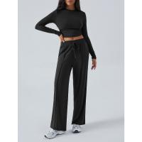 Conjunto de Pantalones Interiores Deportivos de Yoga Estilo Europeo y Americano - details 13