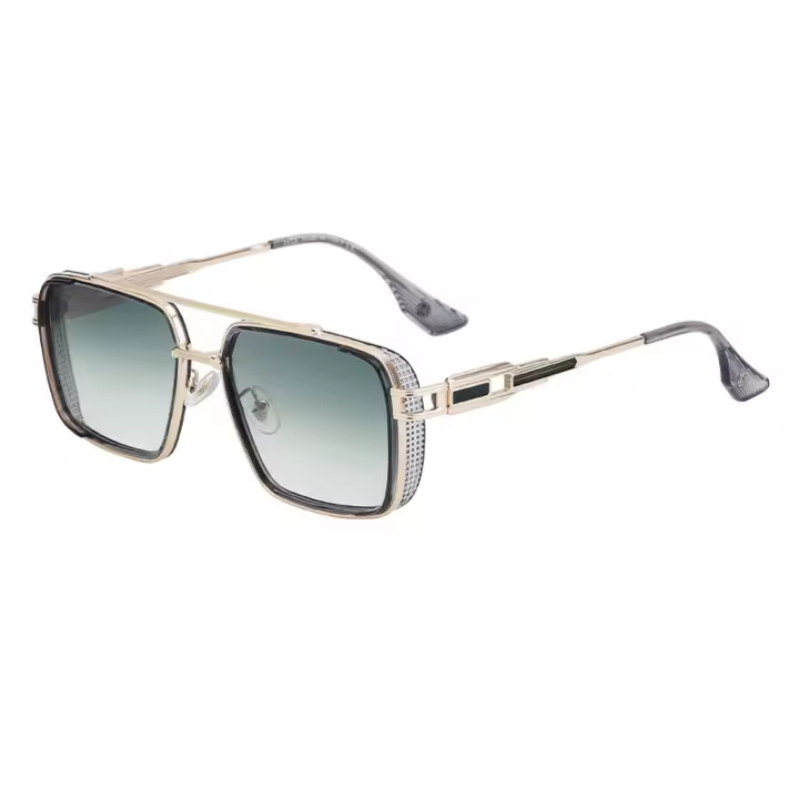 Gafas de sol cuadradas nuevas y retro de 2025 para hombre, gafas de sol punk para hombre, gafas de sol para hombre - 1