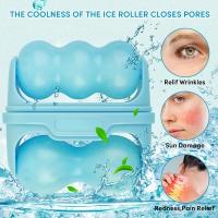Scttomon Rodillo de Hielo Herramienta de Cuidado de la Piel Facial para Estrechar, Iluminar, Reducir Arrugas Regalo Ideal para Mujeres - details 1
