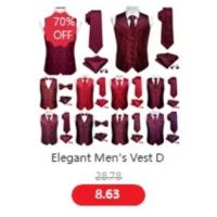 Chaleco S-5xl de 20 colores para hombre, chaleco ajustado de seda lisa, rosa, azul, negro, rojo, morado, blanco y caqui, chaqueta sin mangas Barry Wang - details 22