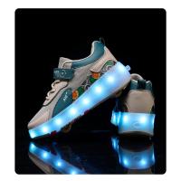 Nueva Mafia Zapatos De Cuatro Ruedas Patines Niños Niños Con Ruedas Zapatos Niñas Zapatos Casuales - details 38