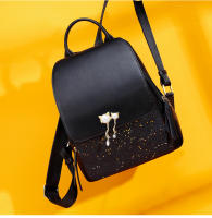 Marca FOXER, mochila de gran capacidad con cremallera de retales para mujer, nuevo diseño, bolsos universitarios para mujer, bolso de hombro de colegio para chicas adolescentes - details 1