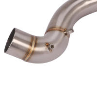 Silenciador de Motocicleta de Aventura MODIFIED de RESPRACE para BMW F750GS F850GS F 850 GS 2018-2023 Tubo de Enlace Medio Modificado Borrador de Catalizador Eliminado Accesorio de Escape de Motocicleta - details 3