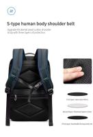 Nuevo Mochilas Escola antirrobo con carga USB, mochila impermeable para ordenador portátil para hombre - details 7