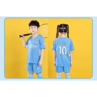 Combinado con deportes infantiles, camisetas y pantalones deportivos de secado rápido, ropa deportiva de fútbol infantil. - details 4