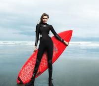 Traje de buceo deportivo para mujer, ropa de baño informal de manga larga y cuerpo ajustado para mujer - details 14
