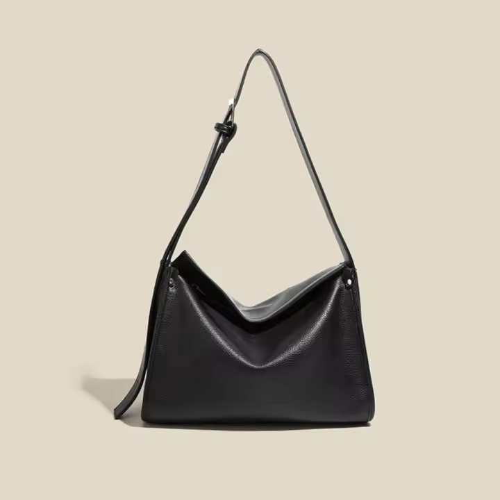 Bolsos Bolsos de mano de gran capacidad de cuero suave para mujer Bolsos de hombro versátiles para viajeros Bolsos de mensajero minimalistas - 1