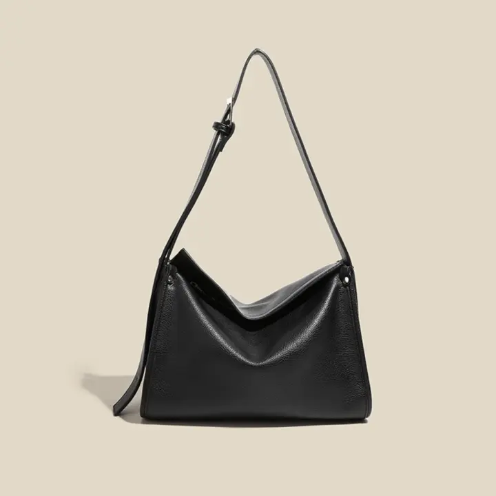 Bolsos Bolsos de mano de gran capacidad de cuero suave para mujer Bolsos de hombro versátiles para viajeros Bolsos de mensajero minimalistas - 1