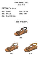 7272-1 Verano Nueva Tendencia Versátil Sandalias Cómodas Ligeras con Banda Elástica para Mujer - details 1