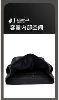 Mochila de tendencia para hombre Premium Commuter, diseño de nicho para hombre, Commuter College, mochila escolar para estudiantes. - details 4