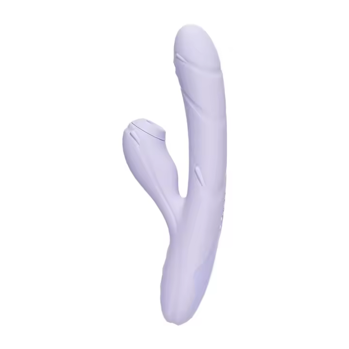 Juguetes sexuales, vibrador de sexto sentido plug-in femenino auto-uso placebo retráctil calefacción succión, hada palo adulto, eléctrico - 1