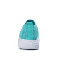 Zapatos de calcetines transpirables para mujer, zapatillas deportivas suaves para caminar, informales, a la moda, color azul - details 13