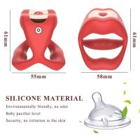 APP Vibrador Lengua Retraso Ejaculación Anillo Juguetes Sexuales para Hombres Anillo de pareja - details 14
