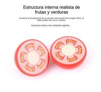 Juego realista de cortar frutas, juguetes divertidos y educativos, juegos de imitación para niños de 2 a 5 años, simulación de corte de verduras ¡divertido! - details 12