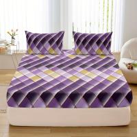 Juego De Cama Con Estampado De Rombos, 3 Piezas, 1 Pieza, 2 Piezas, Funda De Almohada, Sin Núcleo - details 7
