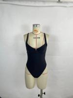 Bikini de una pieza con contraste de Color para mujer, traje de baño Sexy, moda europea y americana, lo último explosivo, 2024 - details 4