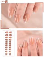 Puntas de Uñas Falsas KADS 24PCS Pintadas Material ABS Profesional Ideal para Diseño de Uñas y Extensión Fácil - details 4
