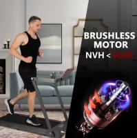 Cinta de Correr Plegable Motor sin escobillas, Velocidad Ajustable hasta 10-12km/h, Potencia de 980-1200W, Superficie de Carrera 40x110cm, Viene con una pulsera deportiva de monitor de frecuencia cardíaca - details 4