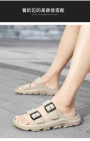 Zapatillas de hombre, ropa de verano, deportes de playa antideslizantes de suela gruesa, frescas para uso al aire libre de hombres, sandalias casuales - details 7