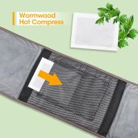 Cinturón de masaje lumbar con compresa caliente ajustable, soporte para la parte baja de la espalda, alivio del dolor, masajeador de cintura con calor - details 4