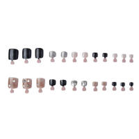 Uñas postizas negras, Gel, pieza de salto, decoración artística de uñas para el hogar, belleza DIY - details 0