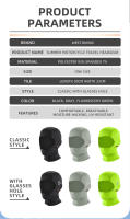 WEST BIKING-pasamontañas de verano para motocicleta, gorros de ciclismo de montaña, protección UV, casco interior - details 1