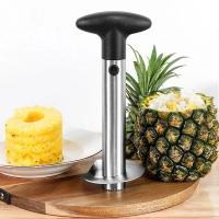 Pelador de piña de acero inoxidable, cortador de fruta, pelador fácil, utensilio de cocina - details 2