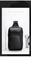 Bolso bandolera de pecho multifunción Oxford impermeable para hombre, de gran capacidad, para exteriores - details 2