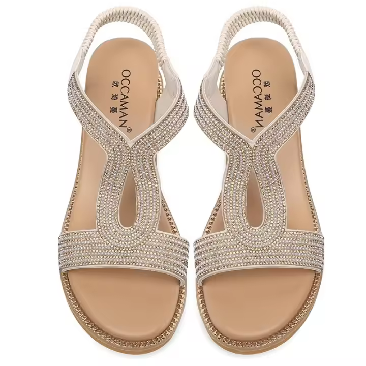 Sandalias planas de verano para mujer - 1