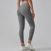 Hmidou-mallas de gimnasio con bolsillos para mujer, pantalones de Yoga, Fitness, cintura alta, Control de barriga, correr, entrenamiento - details 49