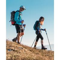 Bastones de Senderismo 2pcs Bastones Marcha Nordica Plegables Ajustar la Longitud con Bolsas de Aleación de Aluminio para Senderismo Viaje - details 2