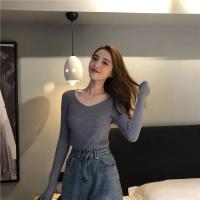 suéter de punto de manga larga para mujer, Jersey informal OL, otoño e invierno, 2025 - details 30