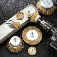Cepillo de alambre para taladro eléctrico - details 4