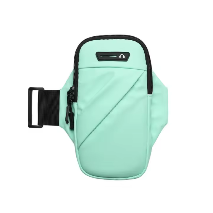 Bolsa de brazo deportiva impermeable, cartera para la muñeca, funda para correr, soporte para teléfono para correr, bolsa para el brazo, funda para brazalete de ciclismo de gran capacidad - 1