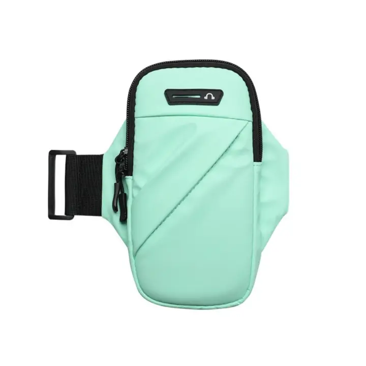 Bolsa de brazo deportiva impermeable, cartera para la muñeca, funda para correr, soporte para teléfono para correr, bolsa para el brazo, funda para brazalete de ciclismo de gran capacidad - 1