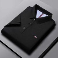 Polo versátil de algodón para hombre, camiseta informal a la moda, Top bordado transpirable y cómodo, novedad de 2025 - details 3