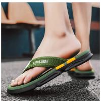 Chanclas de playa para hombre, zapatillas antideslizantes, transpirables, informales, de alta calidad, para verano y exteriores - details 3